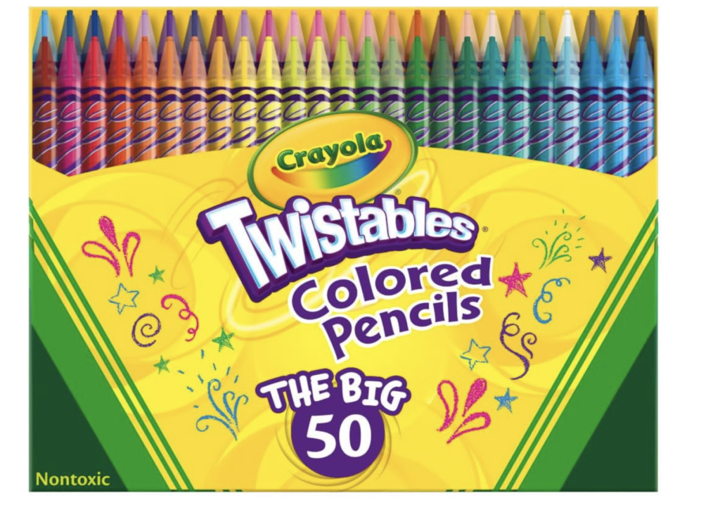Crayola Twistables Colored Pencils for Voluptuous Questions Holiday Gift Guide 2024