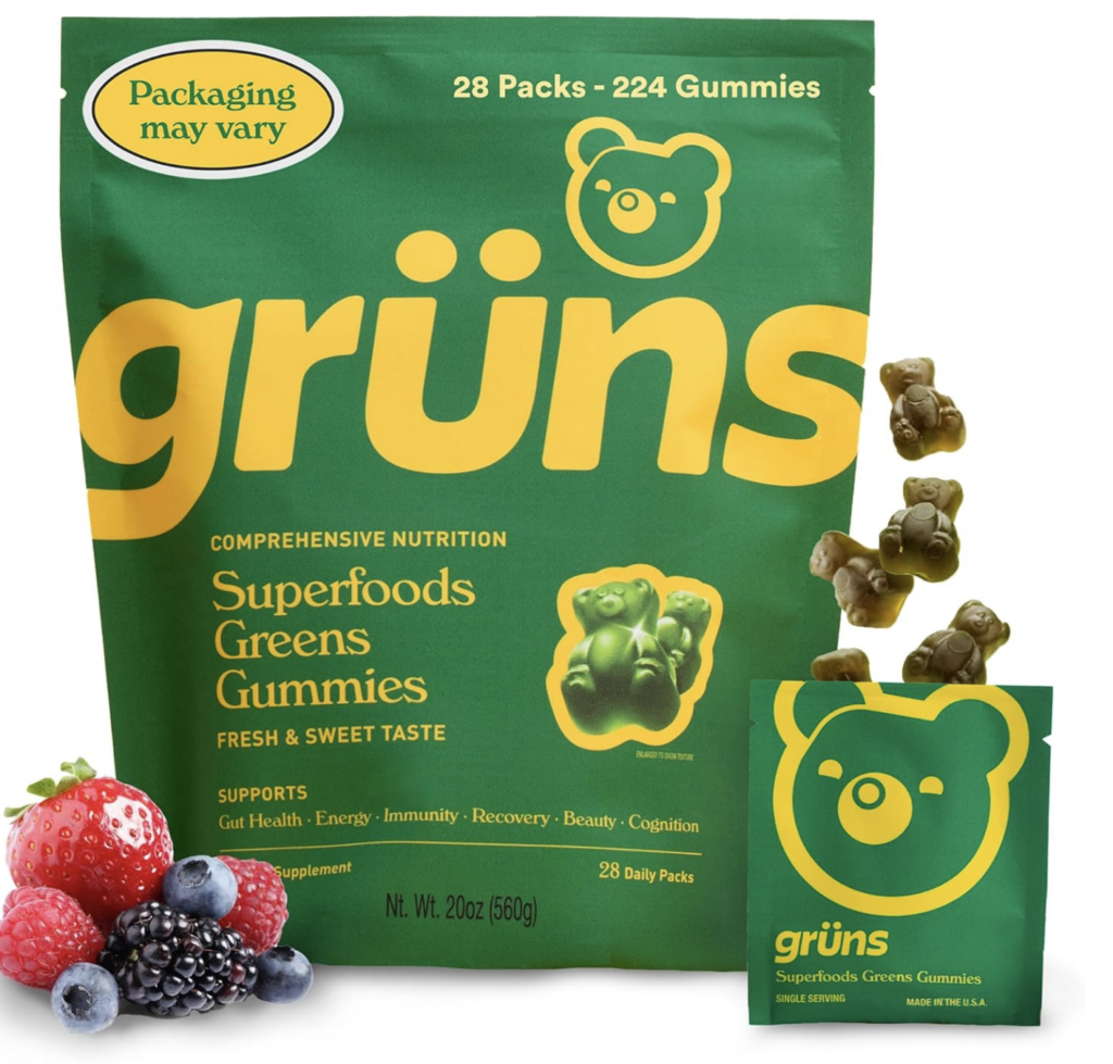 GRÜNS Vitamins for Voluptuous Questions Holiday Gift Guide 2024